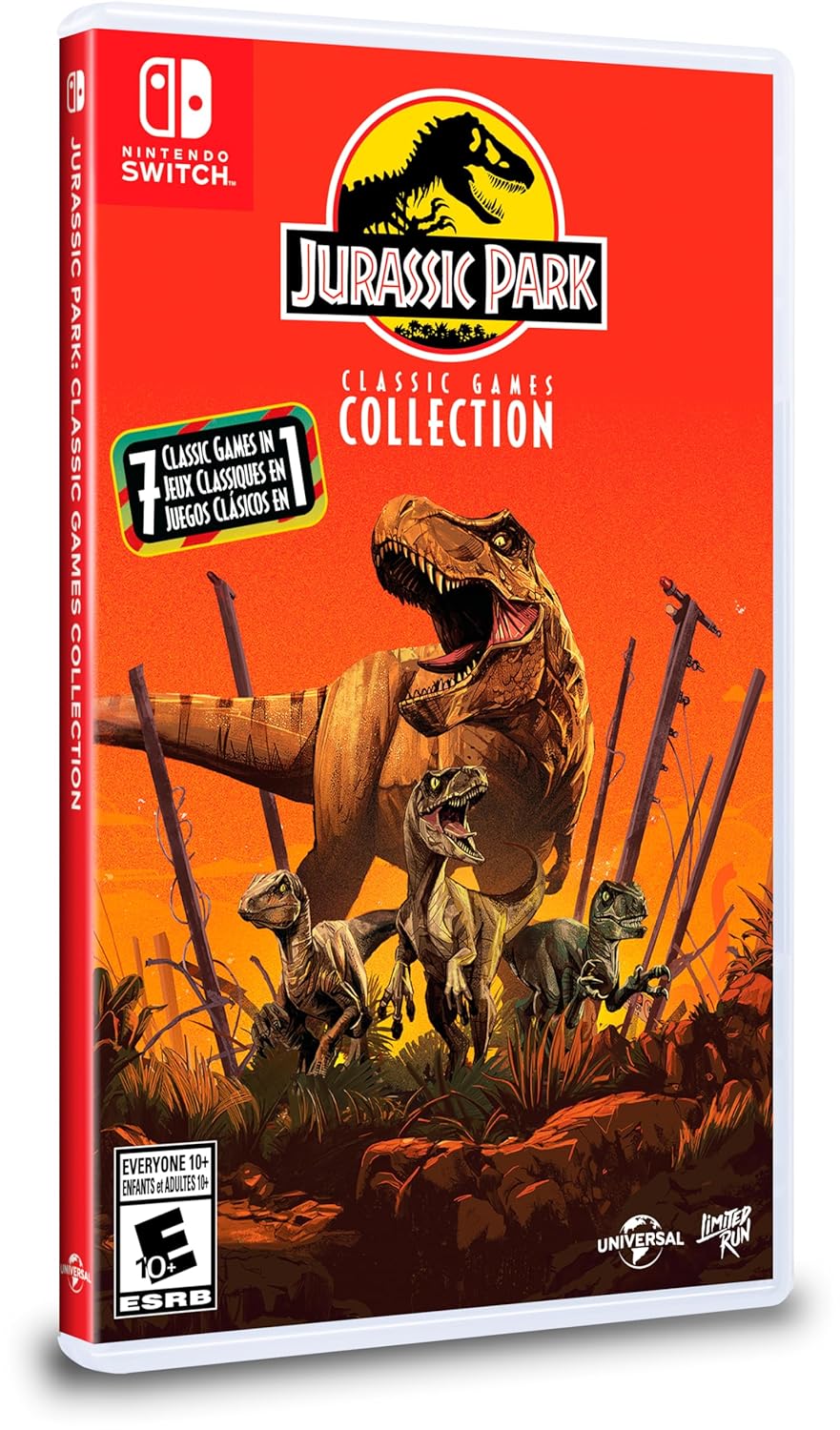 Jurassic Park Classic Games Collection - Nintendo Switch (New)