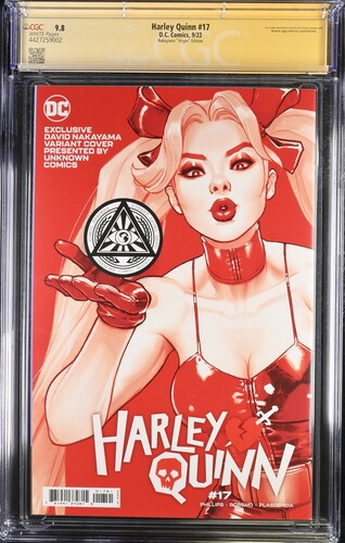 Harley Quinn #17 Nakayama Virgin Variant CGC Signature Series 9.8