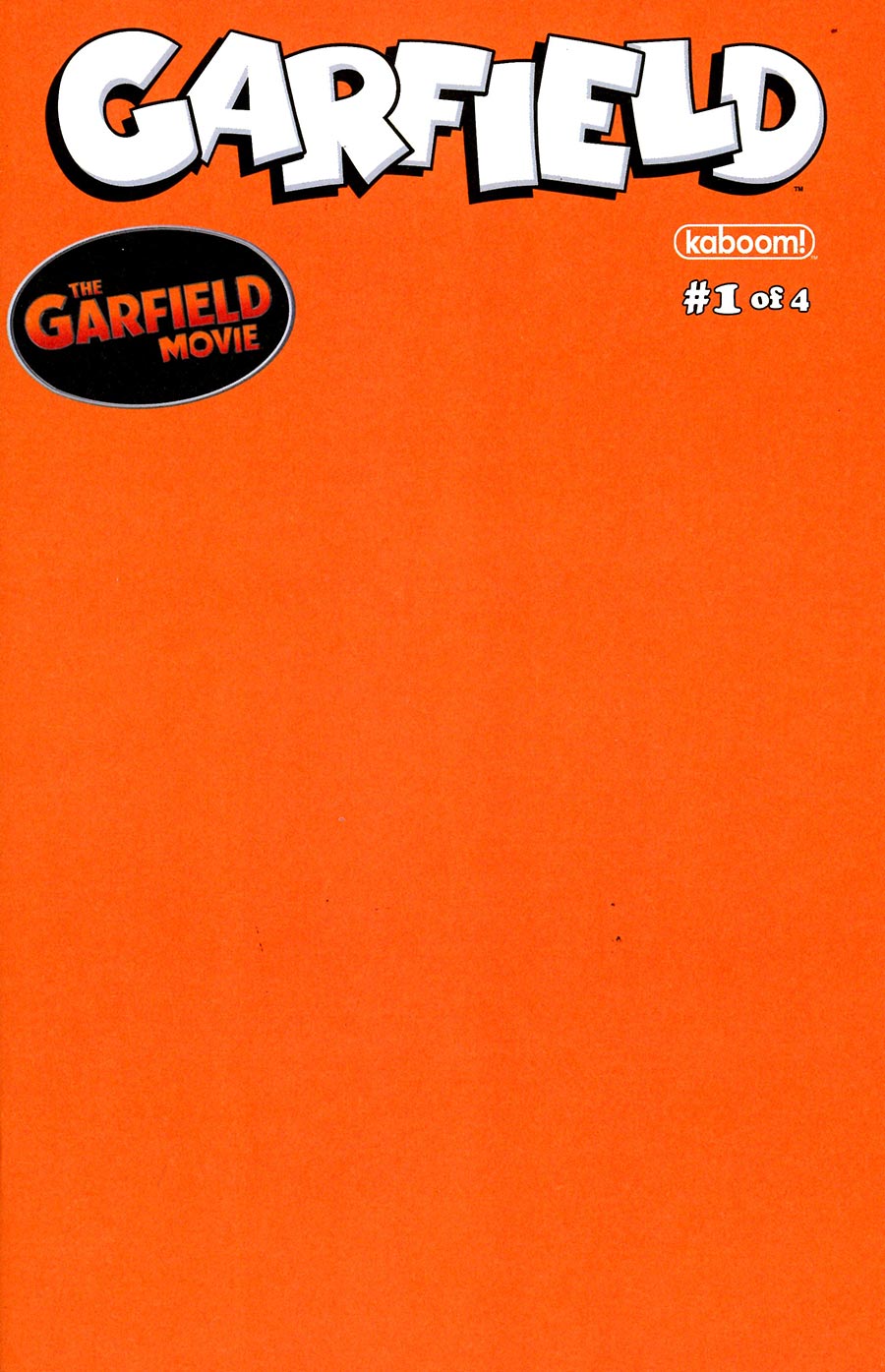 View All Issues Garfield Vol 2 #1 Cover D Variant Orange Blank Cover Garfield Vol 2 #1 Cover D Variant Orange Blank Cover