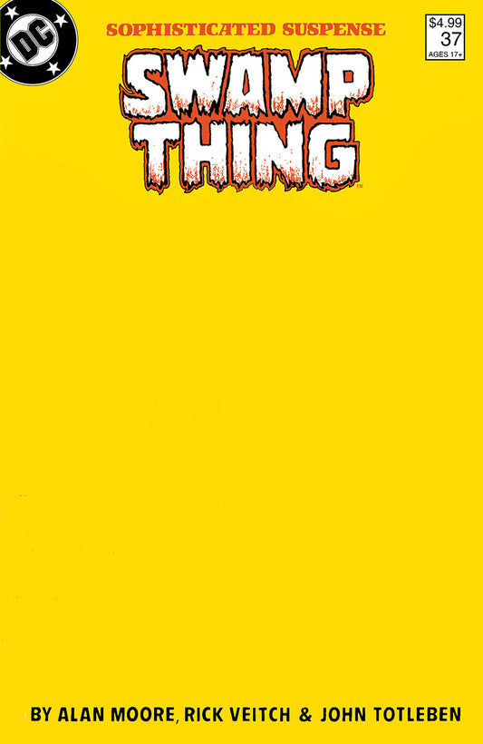 Saga Of The Swamp Thing #37 Facsimile Edition Cover E Variant Blank