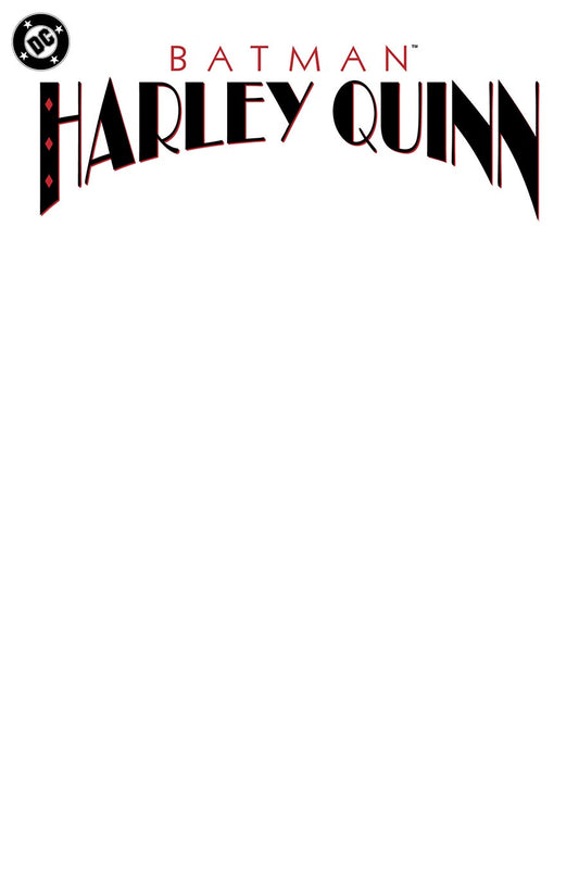 Batman Harley Quinn #1 (One Shot) Facsimile Edition Cover D Variant Blank Cover