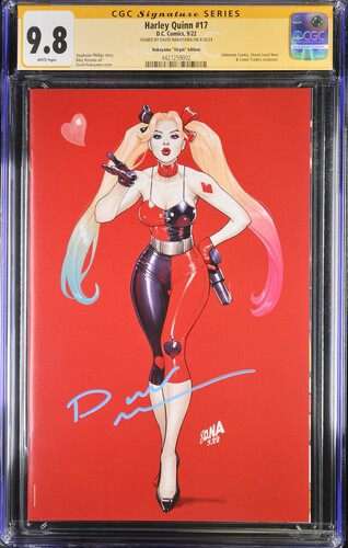 Harley Quinn #17 Nakayama Virgin Variant CGC Signature Series 9.8
