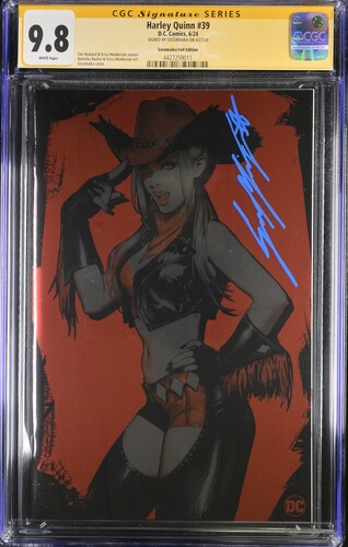 Harley Quinn #39 Sozomaika Foil Edition CGC Signature Series 9.8